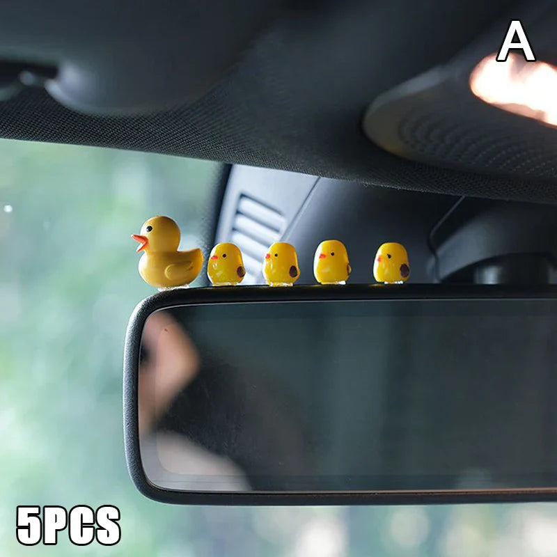 Cute Mini Ducks Car Decoration dashboard ornaments