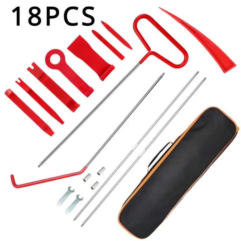 Car Window Door Emergency Open Key Lost Lock Out Unlock  Auto Tools Kit Air Wedge Bag Pump Open Unlock Kit for Car Truck