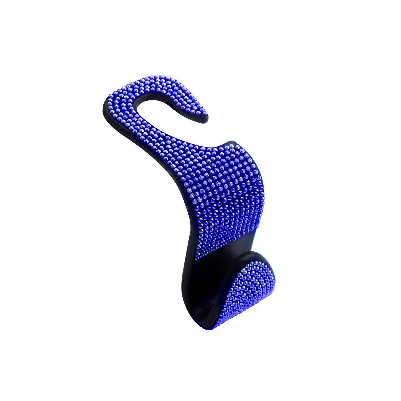 Rhinestone Car Seat Back Hook sparkling crystal design