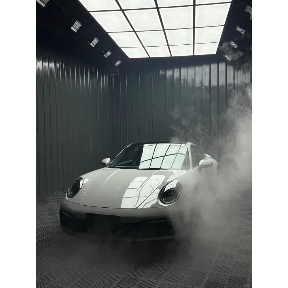 Sub-gray Color Changing Vinyl Wrap 1.52x17m, PET Self Adhesive Car Film, Satin Air Bubble Free Auto Wrap