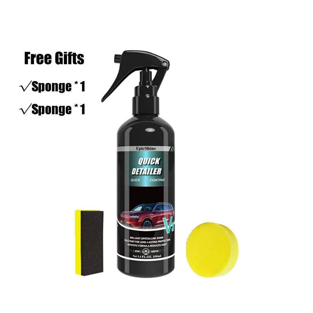 Car Ceramic Nano Quick Detaile Coating Spray Hydrophobic Body Polish Scratch Repair Remover Paint Protection Wax Car Accessories