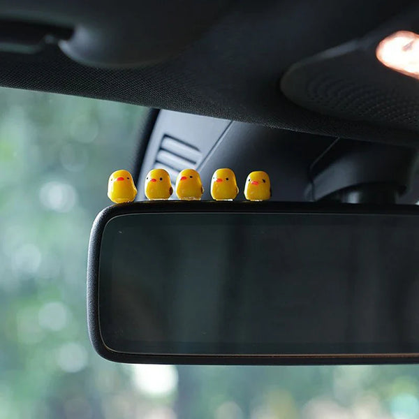 Cute Mini Ducks Car Decoration dashboard ornaments