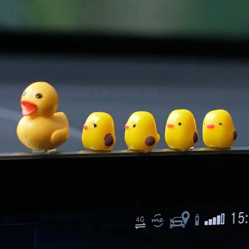 Cute Mini Ducks Car Decoration dashboard ornaments