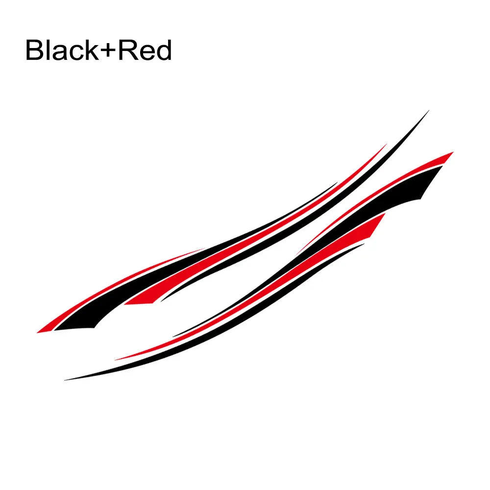Car Stripes Decoration Sticker for Truck Boat Pontoon RV Trailer UTV Cart Vinyl Decal Stickers Graphics Auto Tuning Accessories