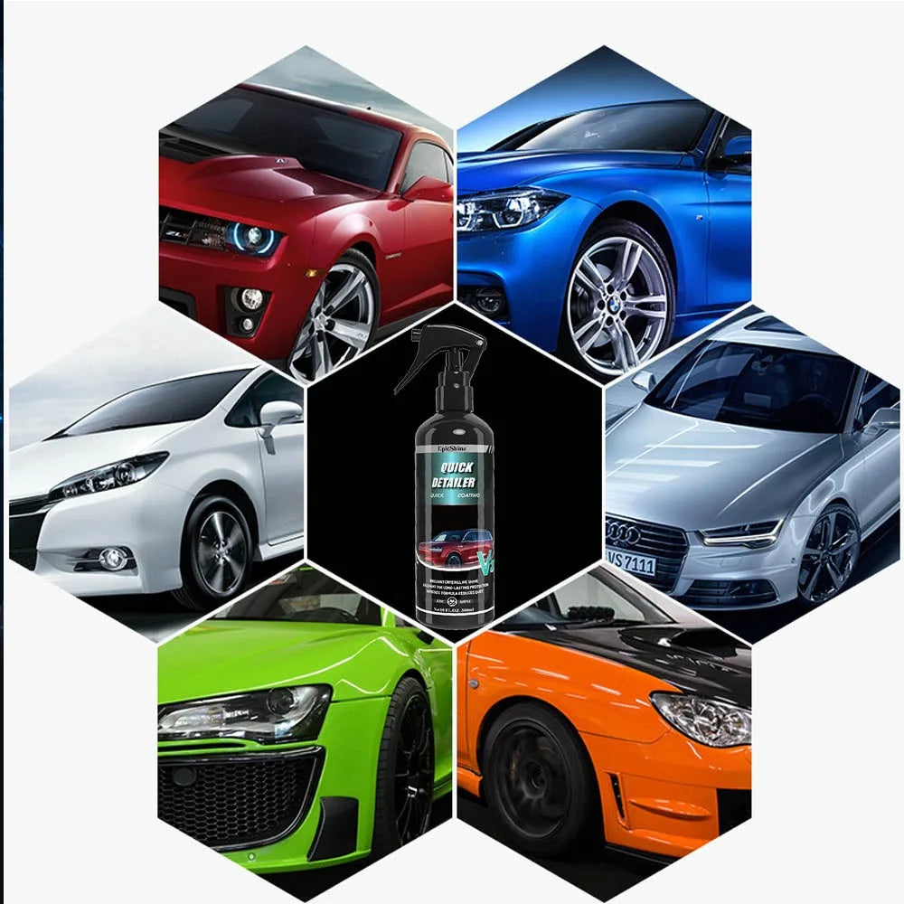 Car Ceramic Nano Quick Detaile Coating Spray Hydrophobic Body Polish Scratch Repair Remover Paint Protection Wax Car Accessories