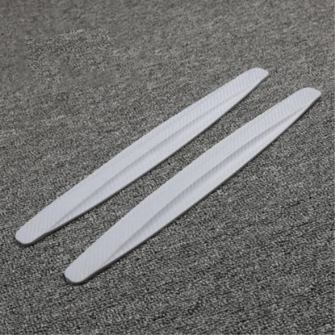 Anti Collision Car Bumper Guard Strip 2Pcs Front Rear Protection Strips Scratch Protector Crash Blade Auto Accessories for Car