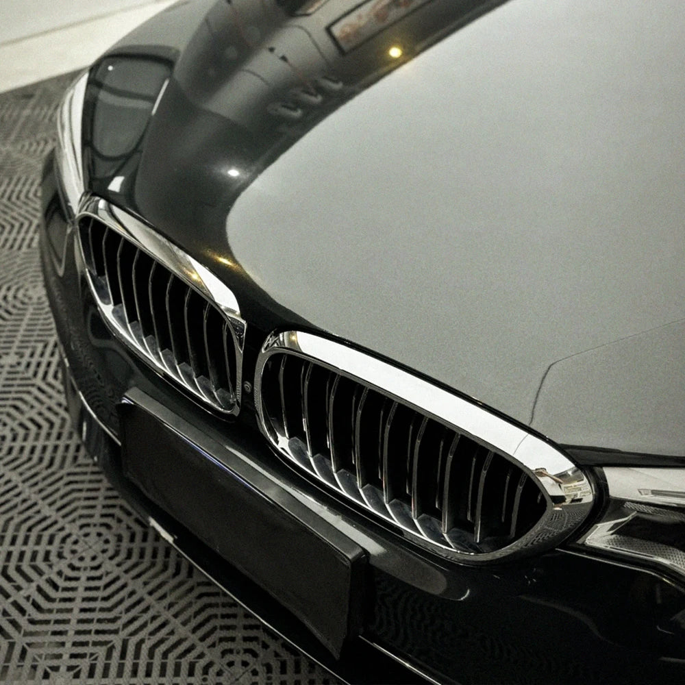 Car Wrap Vinyl Film High Gloss Graphite Gray Bubble Free Auto Sticker Wrapping Roll PET Vehicle Body Decals Car Accessories