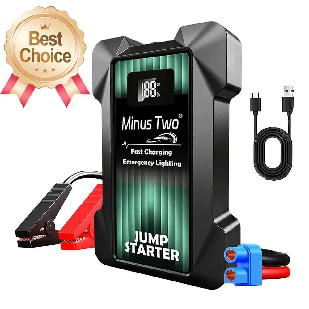 High-power Automobile Emergency Starting Power Supply  Screen Safety Hammer Car Starting Device Power Bank Accessories