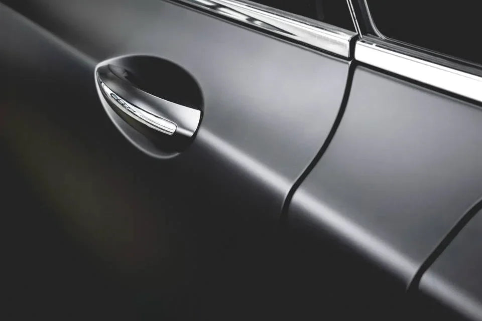 Car Wrap Roll Film Sticker Premium Matte Black Vinyl Vehicle Decal Body Trim Motorcycle Auto Decoration Film Air Bubble Free