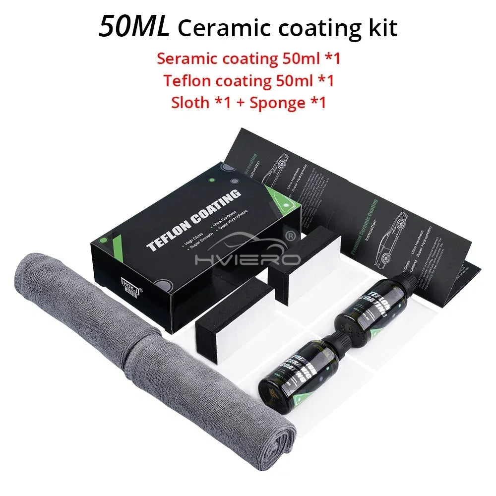 Liquid Ceramic Coating cleaning 30/50ml Auto Hydrophobic Crystal Plating Anti-Scratch Paint Care polishing Nano Car accessories