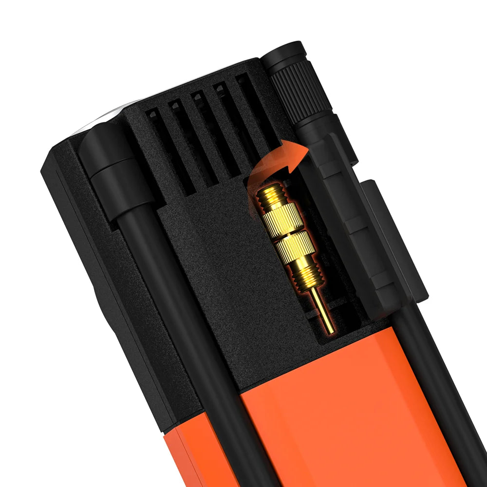 New ETENWOLF S1 Portable Tire Inflator 5200mAh 20L/Min Car Air Compressor Suitable For Cars Motorcycles Bikes Car Air Pump