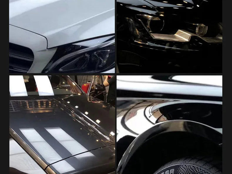 3pcs Ceramic Coating For Cars Paint Care 9H Plus Long-Lasting High Gloss Nano Ceramic Anti-scratch Polish Kit Car Detailing