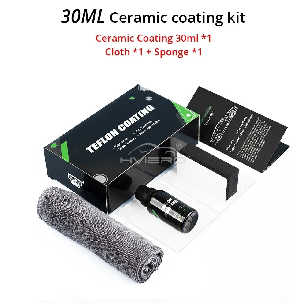 Liquid Ceramic Coating cleaning 30/50ml Auto Hydrophobic Crystal Plating Anti-Scratch Paint Care polishing Nano Car accessories