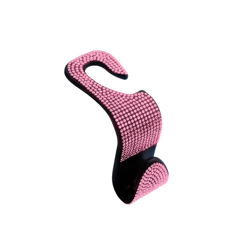 Rhinestone Car Seat Back Hook sparkling crystal design