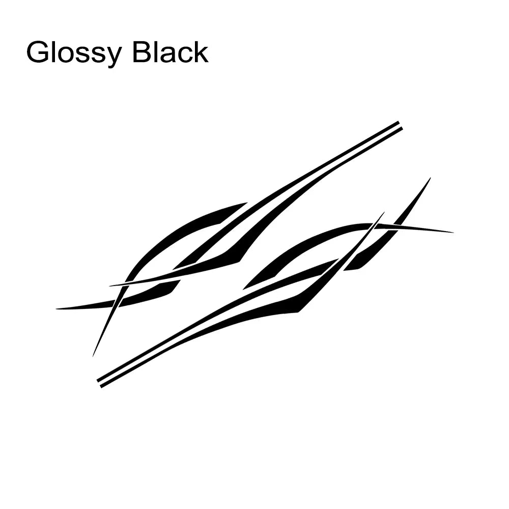 Car Stripes Styling Sticker Vinyl Decor Decal For Cars SUV Van Camper Pickup Truck RV Motorhome Cargo Auto Tuning Accessories