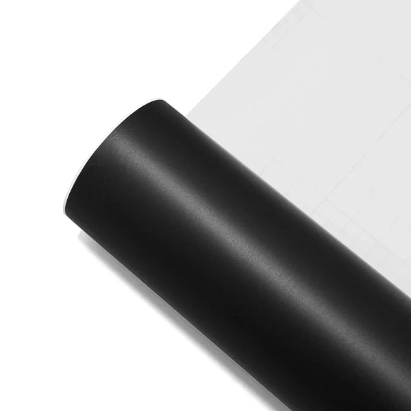 Car Wrap Roll Film Sticker Premium Matte Black Vinyl Vehicle Decal Body Trim Motorcycle Auto Decoration Film Air Bubble Free