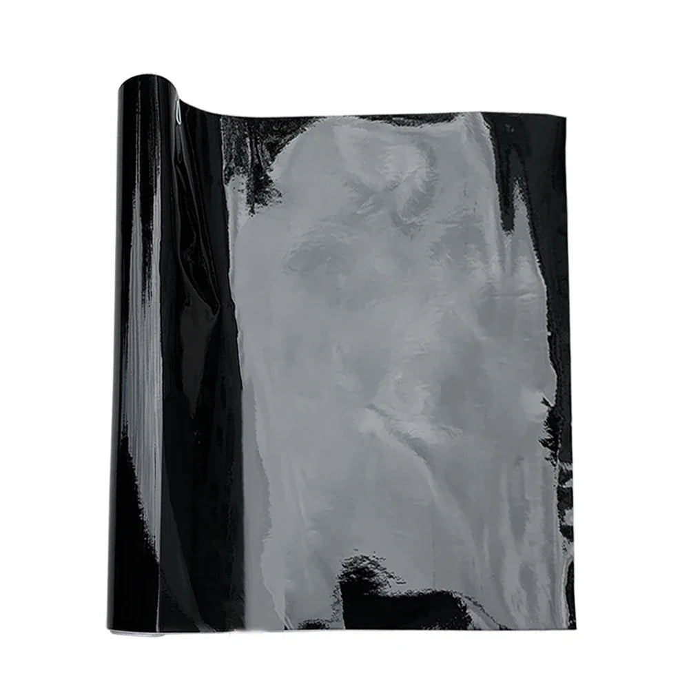 Glossy Black Vinyl Wrap 150x600CM Car Sticker Vinyl Auto Tuning Roof Hood Door Protection Film DIY Shiny Black Wrap for Vehicle