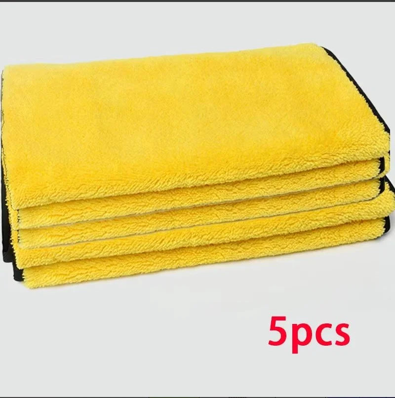 Car Wash Gloves Chenille Coral Fleece Gloves Washing Wiper Car Cleaning Towel Auto Dust Washer Mitt Car Cleaning Accessories