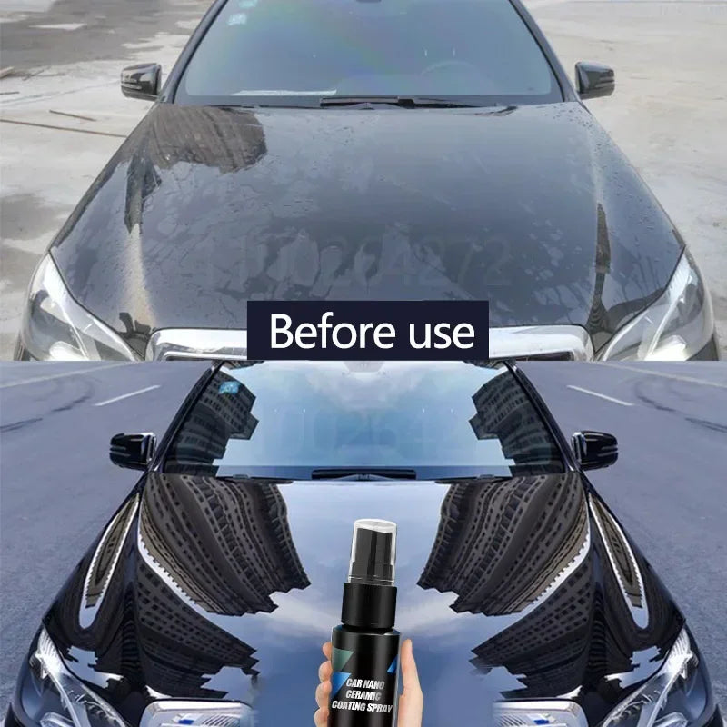 Ceramic Nano Coating Car Liquid Hydrophobic Layer Polishing Paint Agent Polish Cleaning Tire Shine Plastic Renovator Coche