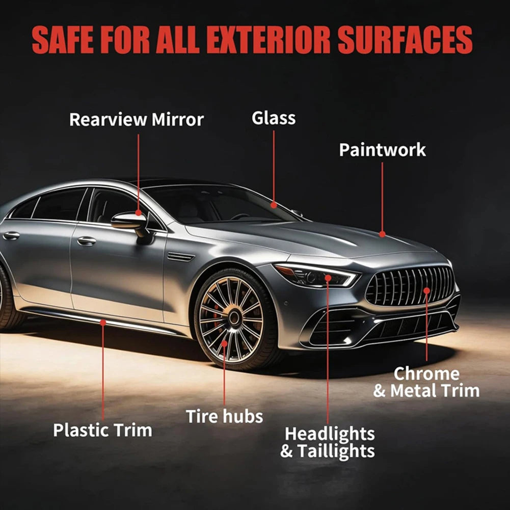 Nano-Quick Ceramic Coating Pro Quick-Effect High-Gloss Car Detailing Spray Instants Mirror-Like Shine Paint Exterior Protection