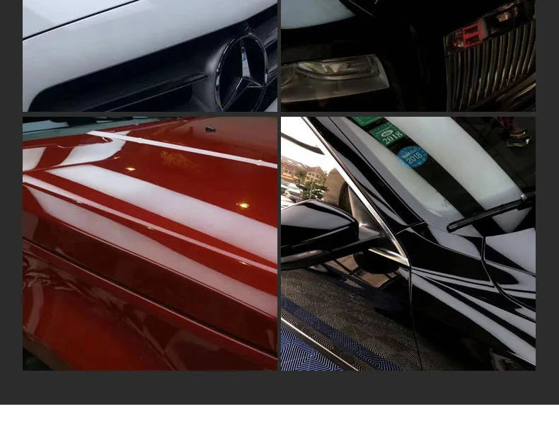 3pcs Ceramic Coating For Cars Paint Care 9H Plus Long-Lasting High Gloss Nano Ceramic Anti-scratch Polish Kit Car Detailing
