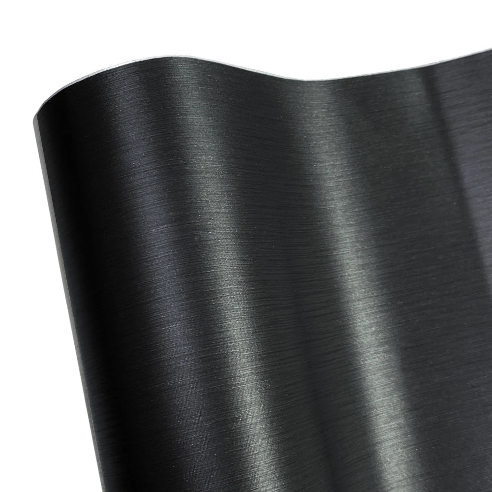 Car Sticker Vinyl Wrap Matt Brushed Aluminum Vinyl Wrap Film Self Adhesive Air Release Waterproof Protection for Car Accessories