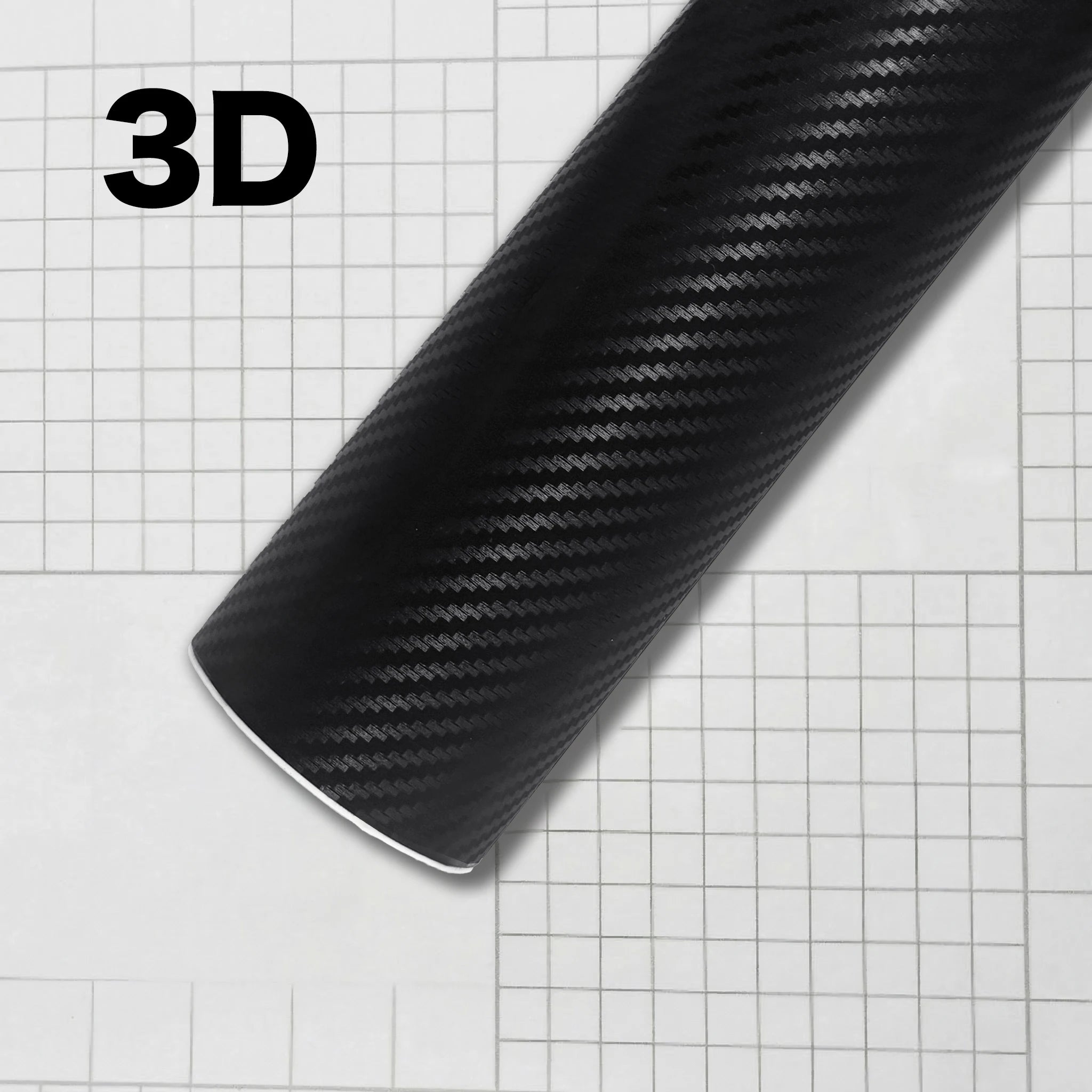 1-6m Carbon Fiber Car Body Vinyl Wrap Matte Accessories Glossy Black Sticker 3D 4D 5D 6D Auto Foil Cover Decoration Film