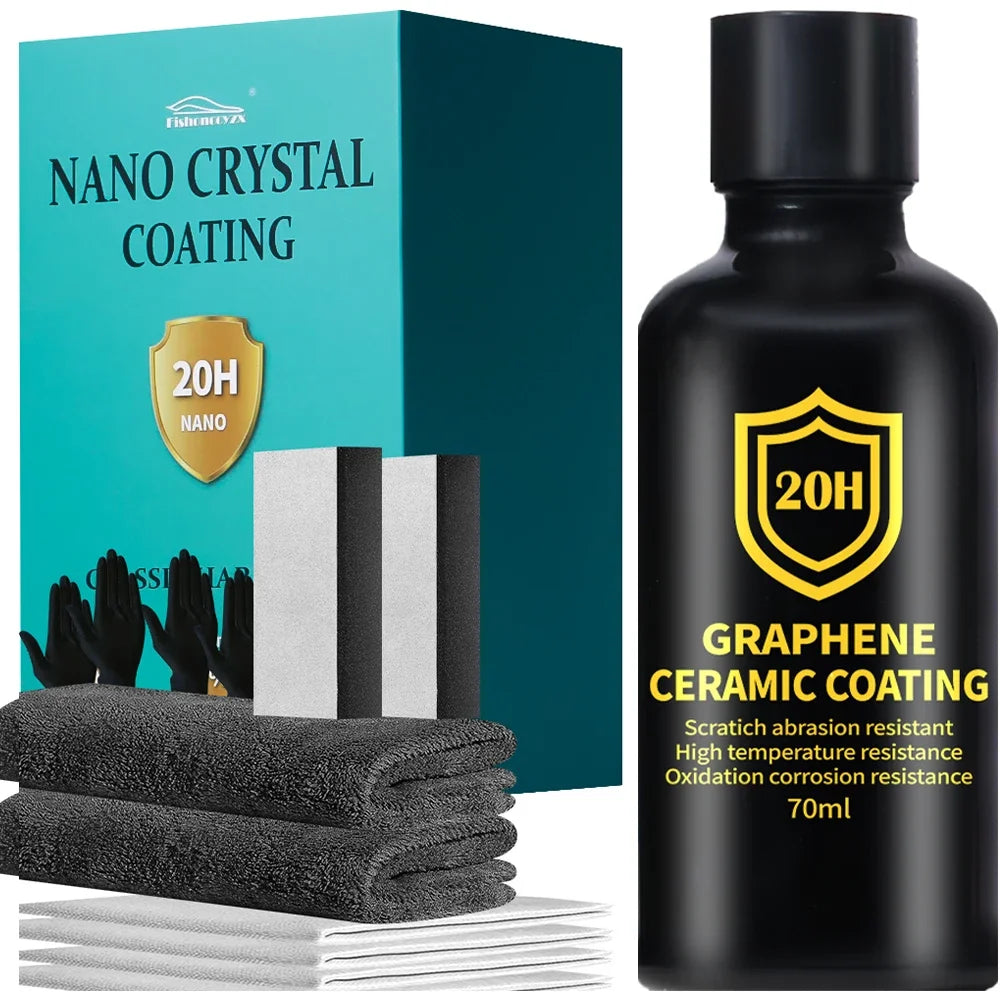 Graphene Ceramic Coating 20H with Self Healing and UV Track Technology Car Detailing Professionals 10+ Years of Protection