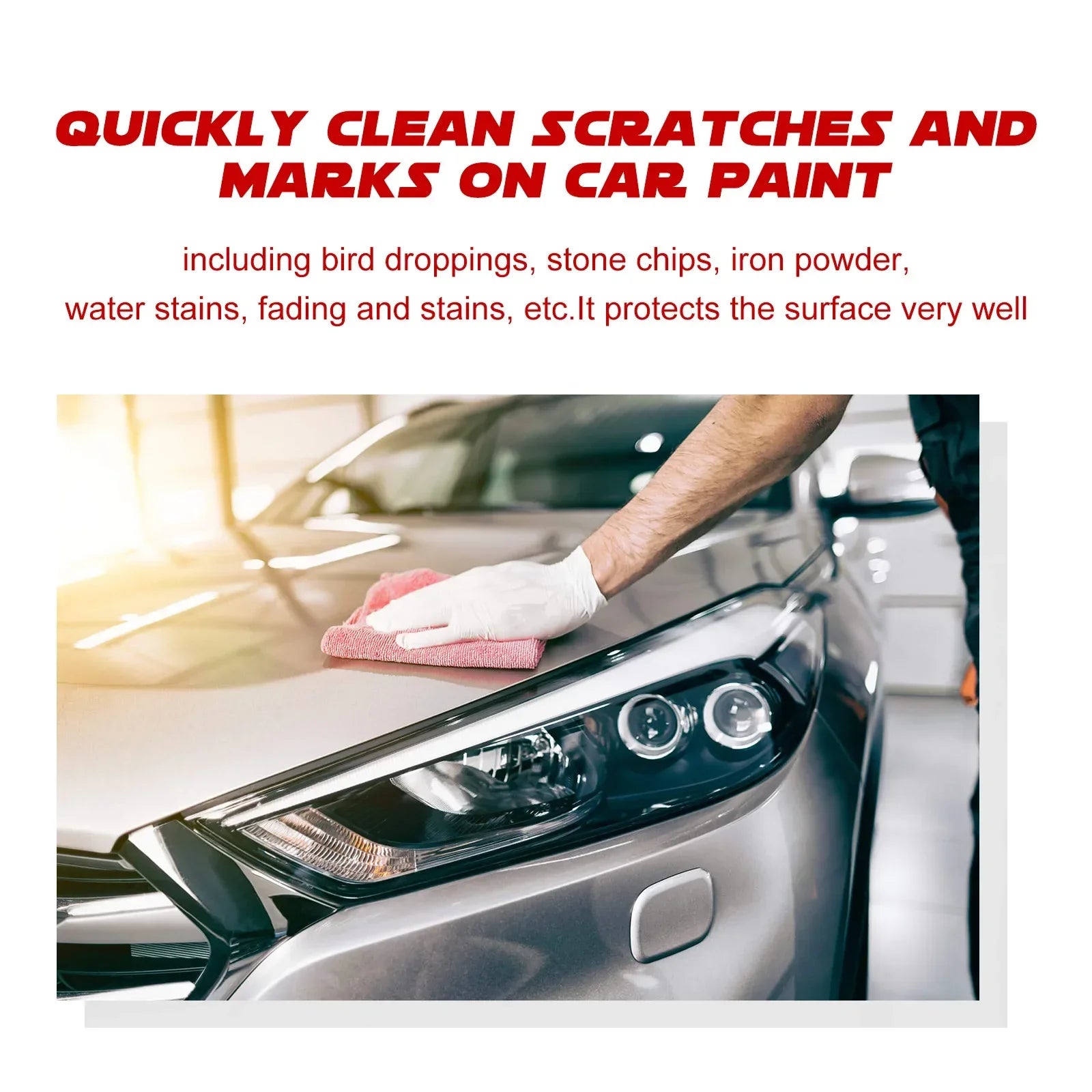 Graphene Nano Ceramic Car Coating Kit - Universal Professional Car Beauty, High Gloss Car Paint Protection, Long-Lasting Gloss