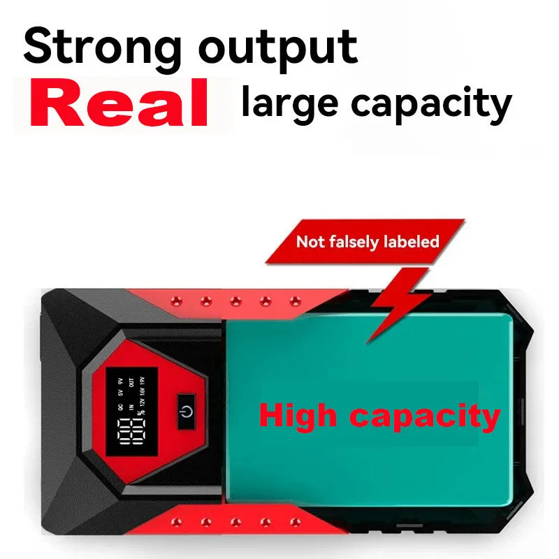Compact Car Jump Starter Power Bank Emergency Start Device for Petrol & Diesel Daily Vehicles Auto Car Battery Charger