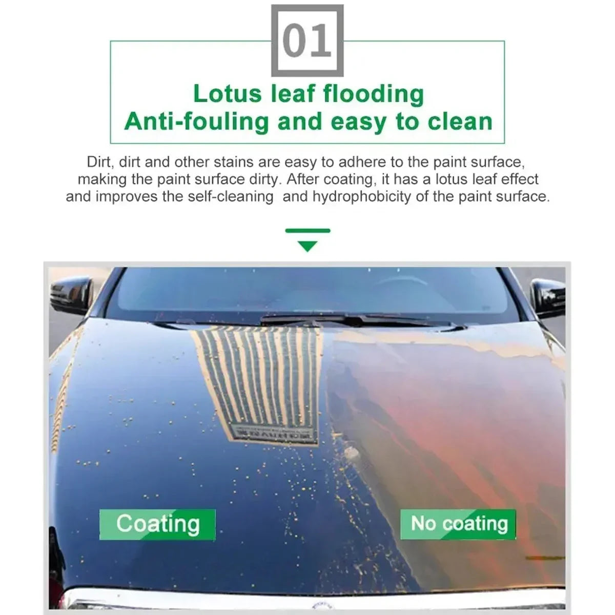 Car 500mL 9H Hardness Ceramic Coating – Nano Glass & Plastic Restorer for Automotive Detailing (Voiture / Car Accessories & Tool