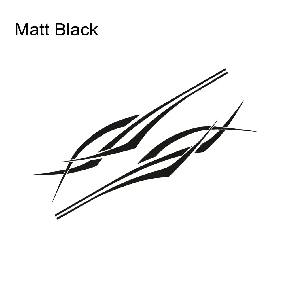 Car Stripes Styling Sticker Vinyl Decor Decal For Cars SUV Van Camper Pickup Truck RV Motorhome Cargo Auto Tuning Accessories