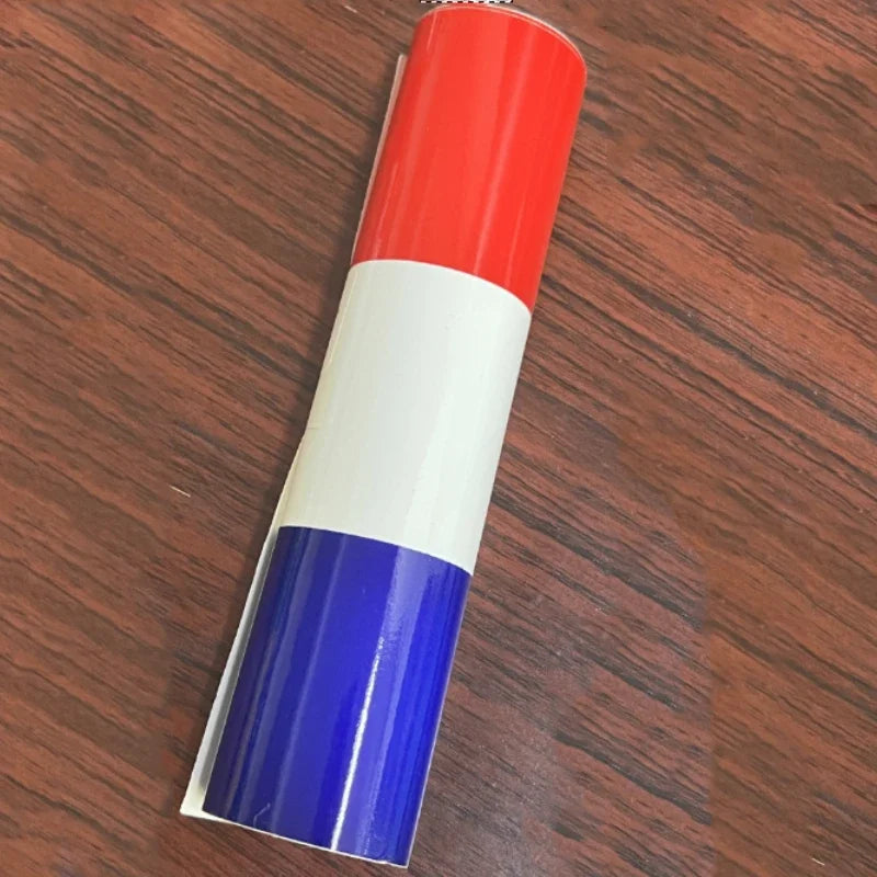 1m Car Sticker M Color Stripes Rally Side Hood Racing Motorsport Vinyl Decal Sticker Strip Bumper Engine Cover