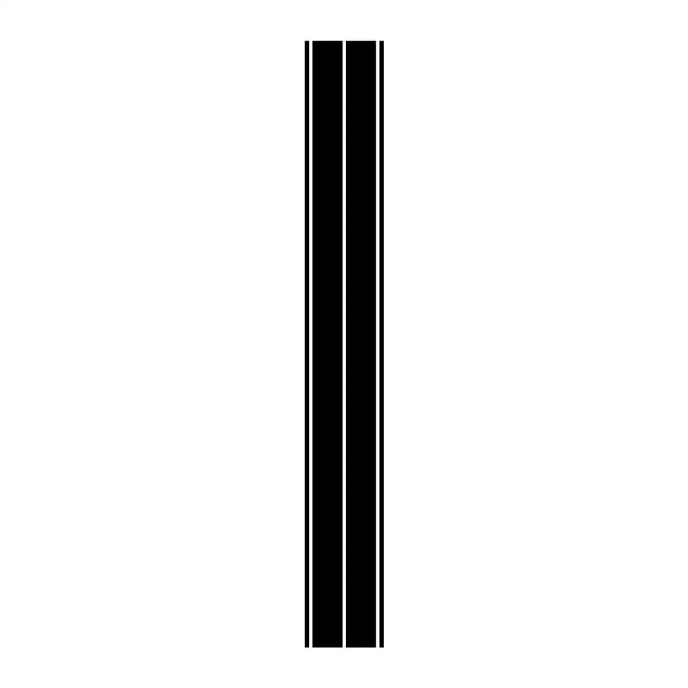 Car Hood Stripe Sticker Auto Racing Stripes Body Side Decal Modified Decoration For Car Engine Hood Exterior Decoration For All