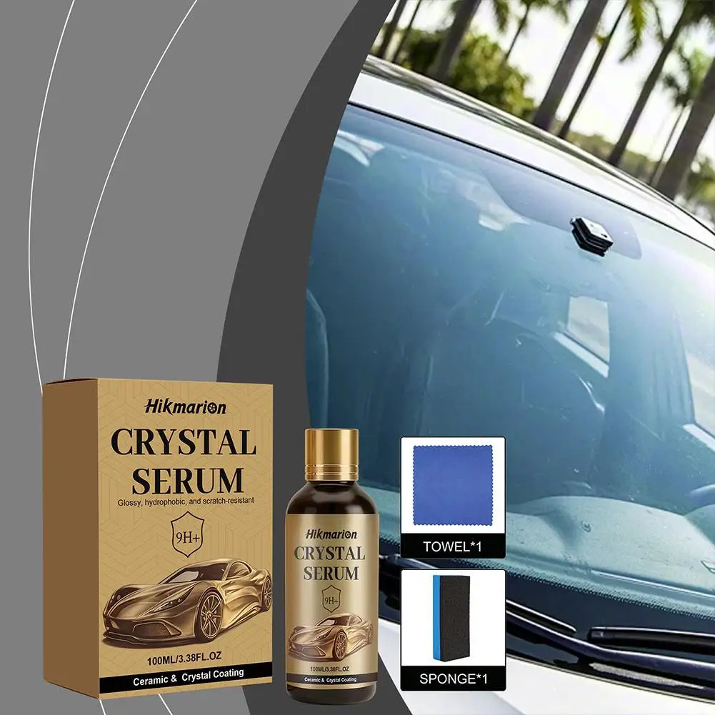 Ceramic Car Coating Kit, Auto Paint Crystal Plating, Gloss Enhancer, Anti-fouling Scratch Resistant, Hydrophobic Car Accessories