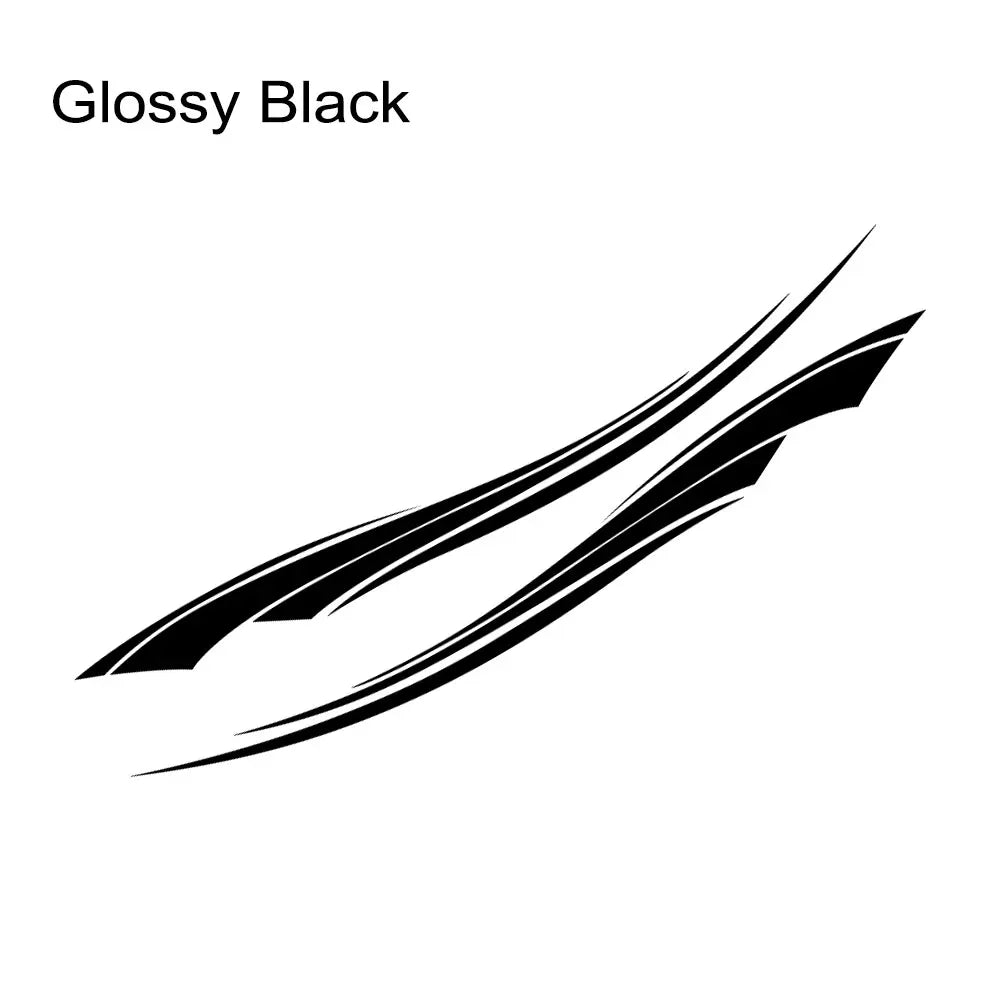 Car Stripes Decoration Sticker for Truck Boat Pontoon RV Trailer UTV Cart Vinyl Decal Stickers Graphics Auto Tuning Accessories