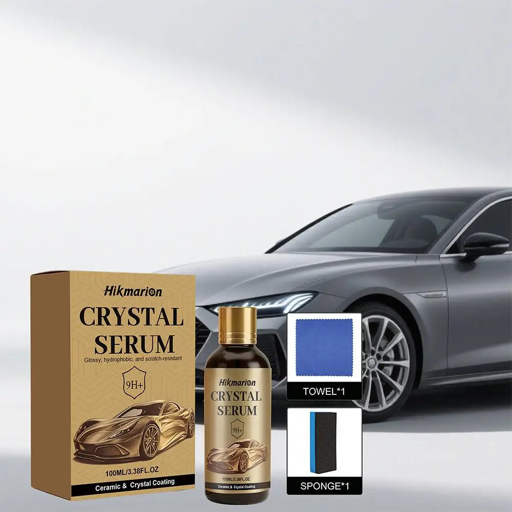 Ceramic Car Coating Kit, Auto Paint Crystal Plating, Gloss Enhancer, Anti-fouling Scratch Resistant, Hydrophobic Car Accessories
