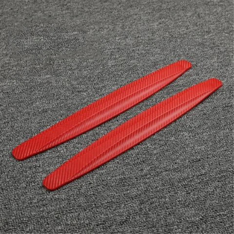 Anti Collision Car Bumper Guard Strip 2Pcs Front Rear Protection Strips Scratch Protector Crash Blade Auto Accessories for Car