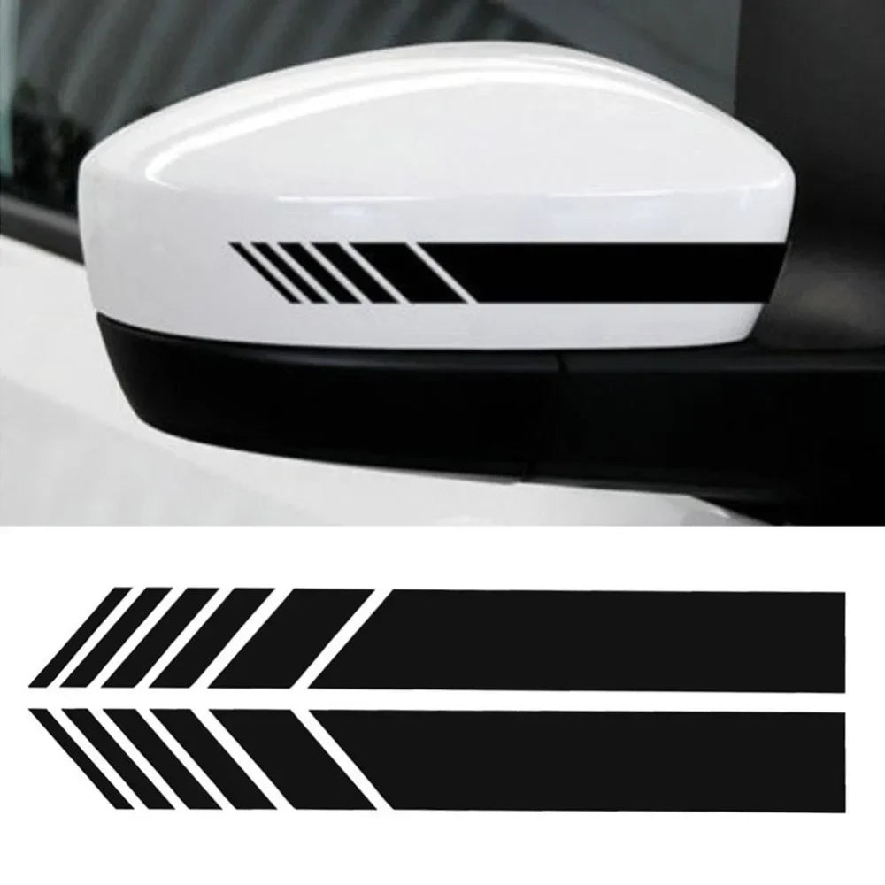Car Stickers Reflective Flim Stripes Creative Decals Decoration For Motorcycles Rearview Mirrors Auto Tuning Styling