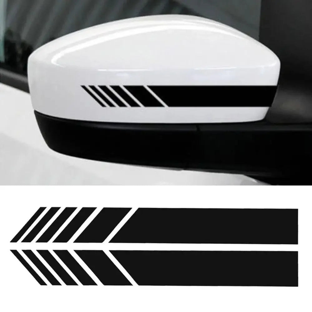 Car Stickers Reflective Flim Stripes Creative Decals Decoration For Motorcycles Rearview Mirrors Auto Tuning Styling