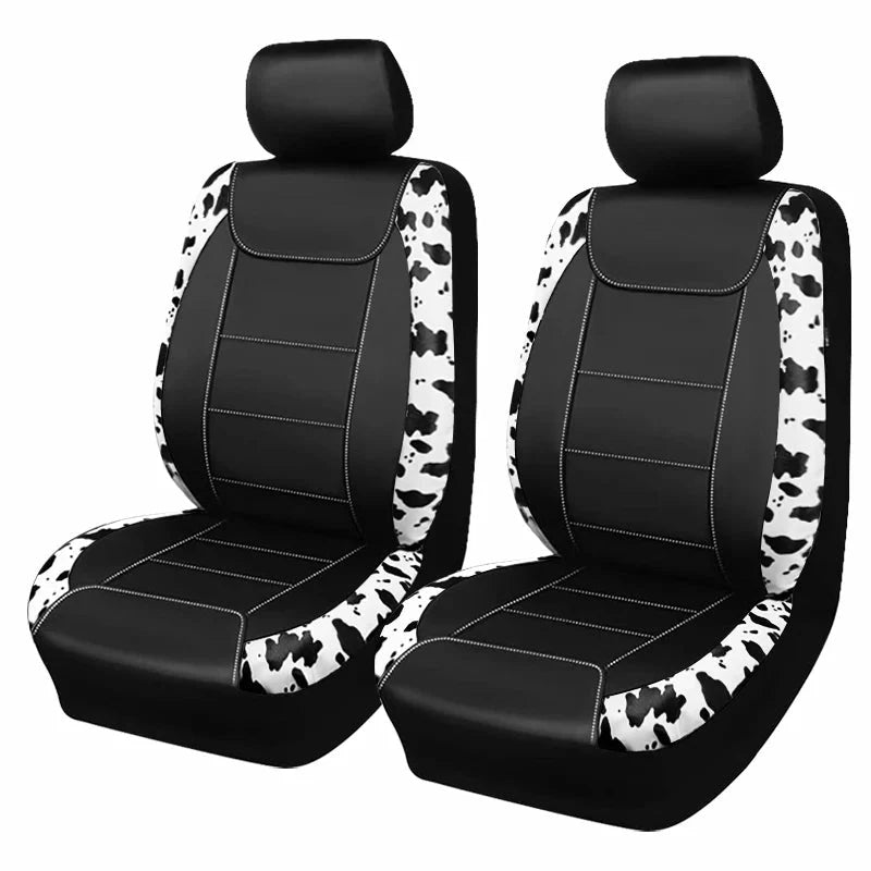 Faux Leather Car Seat Covers universal fit design
