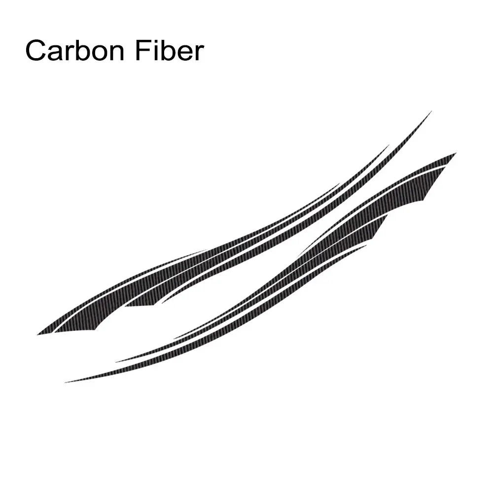 Car Stripes Decoration Sticker for Truck Boat Pontoon RV Trailer UTV Cart Vinyl Decal Stickers Graphics Auto Tuning Accessories
