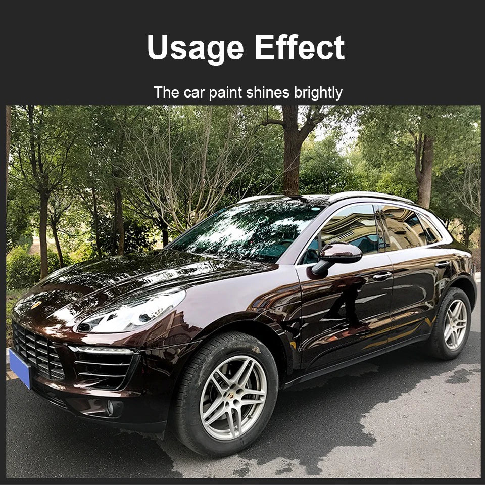 3pcs Ceramic Coating For Cars Paint Care 9H Plus Long-Lasting High Gloss Nano Ceramic Anti-scratch Polish Kit Car Detailing