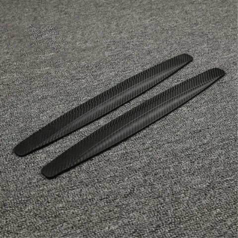 Anti Collision Car Bumper Guard Strip 2Pcs Front Rear Protection Strips Scratch Protector Crash Blade Auto Accessories for Car