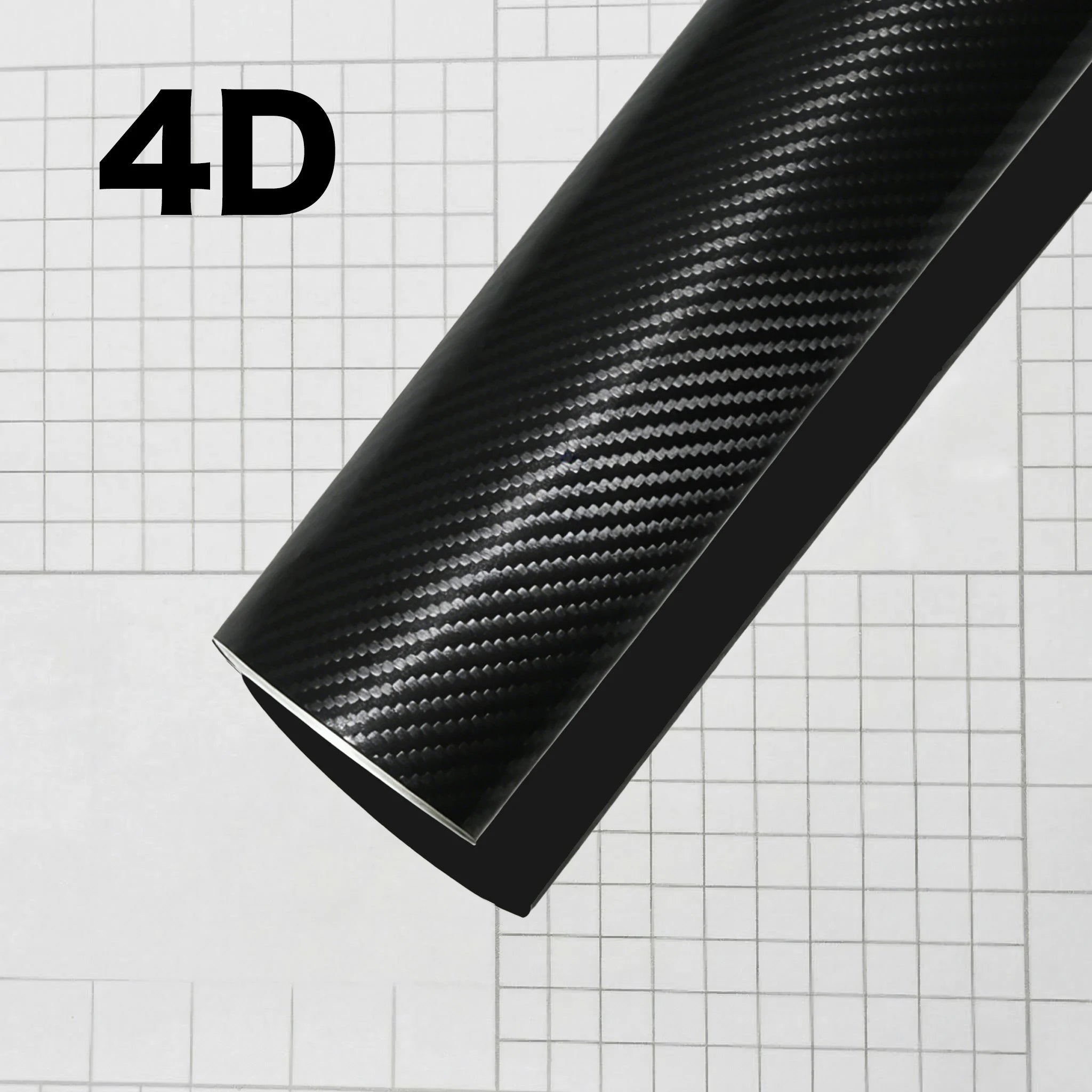 1-6m Carbon Fiber Car Body Vinyl Wrap Matte Accessories Glossy Black Sticker 3D 4D 5D 6D Auto Foil Cover Decoration Film