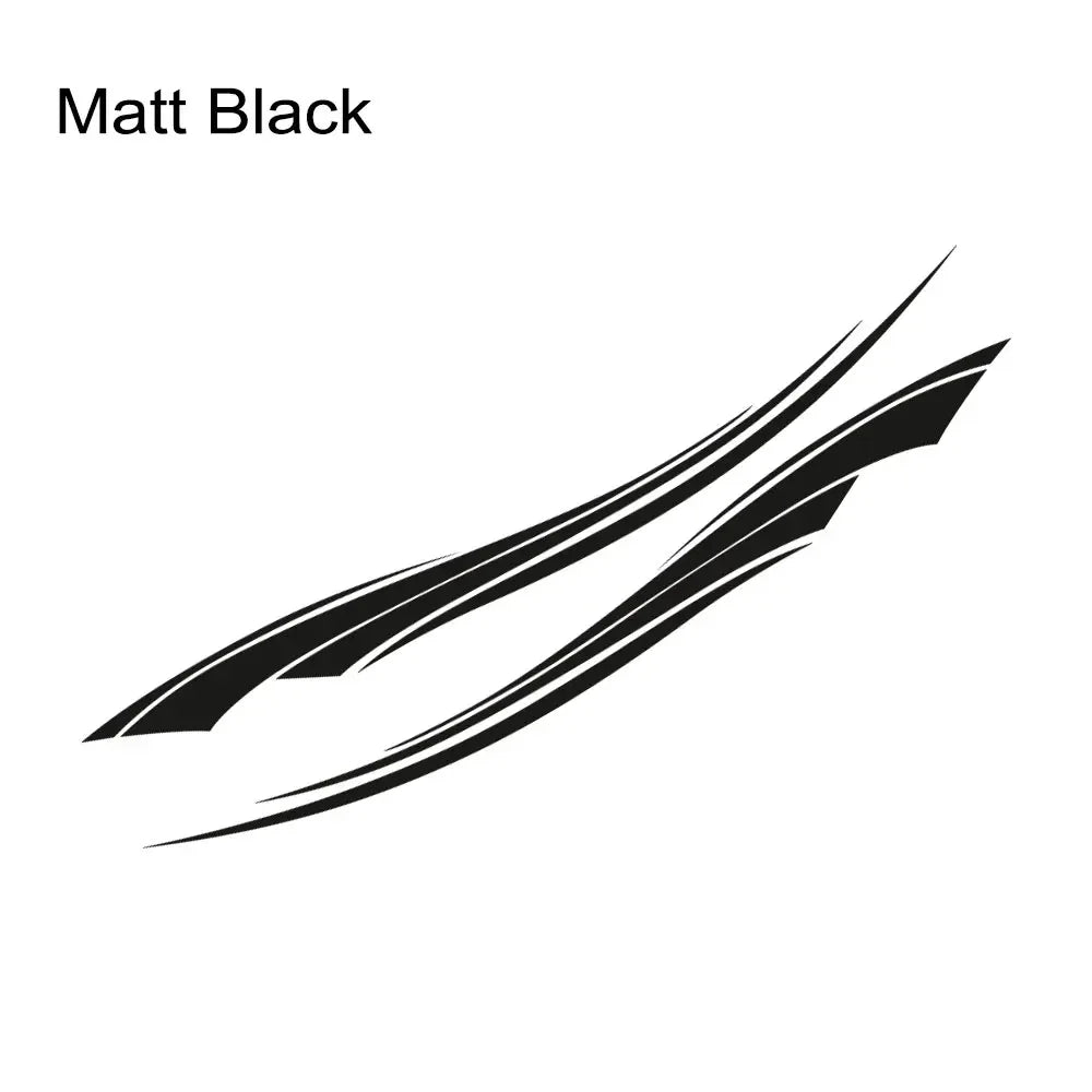 Car Stripes Decoration Sticker for Truck Boat Pontoon RV Trailer UTV Cart Vinyl Decal Stickers Graphics Auto Tuning Accessories