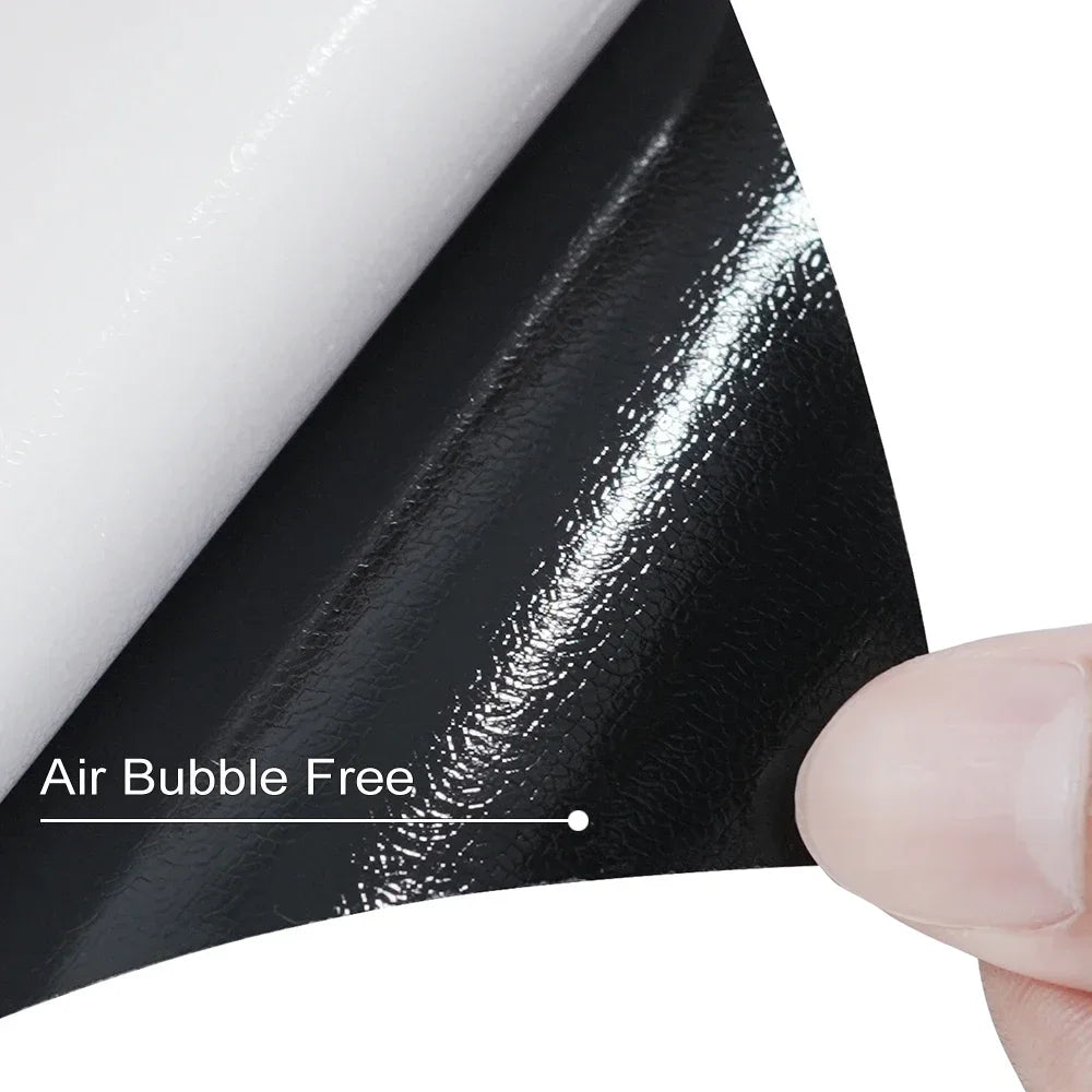 Car Wrap Roll Film Sticker Premium Matte Black Vinyl Vehicle Decal Body Trim Motorcycle Auto Decoration Film Air Bubble Free