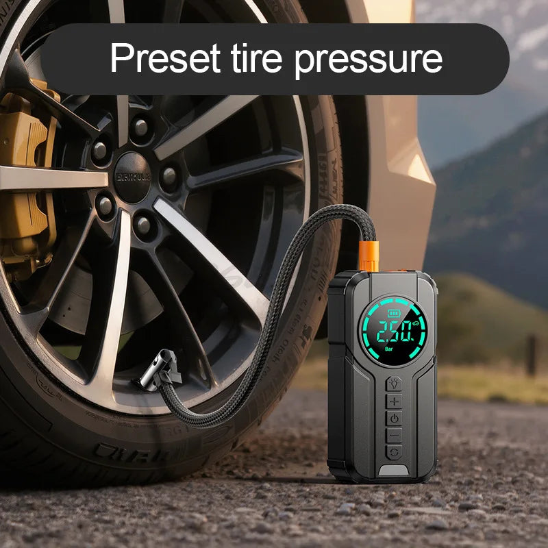 Emergency Start-up Power Supply Car Mounted Inflation Pump Integrated Machine Car Battery Emergency Strong Start Power Bank