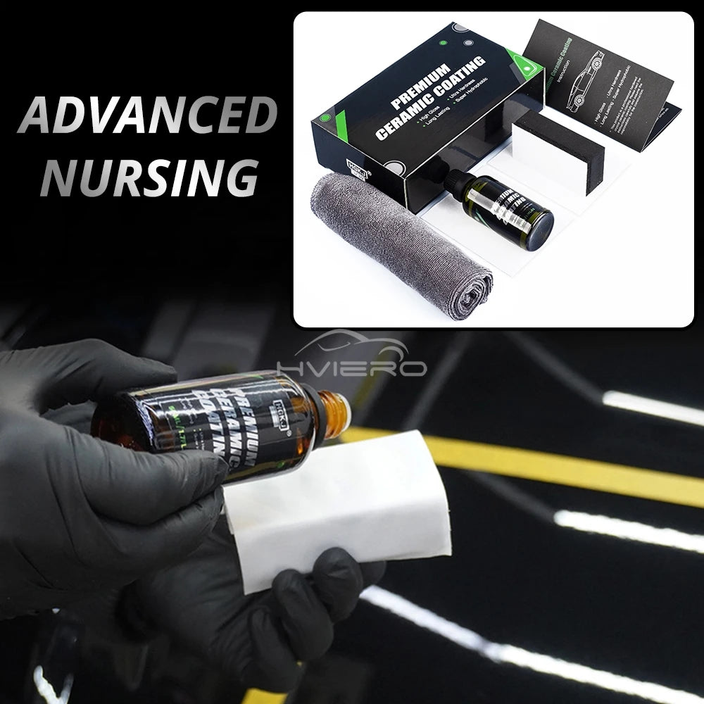 Liquid Ceramic Coating cleaning 30/50ml Auto Hydrophobic Crystal Plating Anti-Scratch Paint Care polishing Nano Car accessories