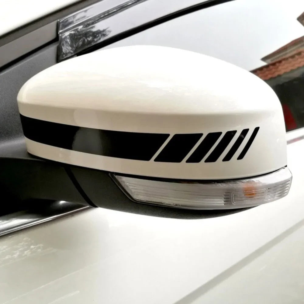 Car Stickers Reflective Flim Stripes Creative Decals Decoration For Motorcycles Rearview Mirrors Auto Tuning Styling
